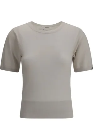 EXTREME CASHMERE Playera con etiqueta del logo