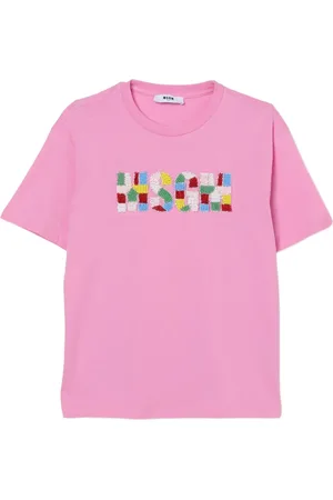 Msgm Playera de algodón