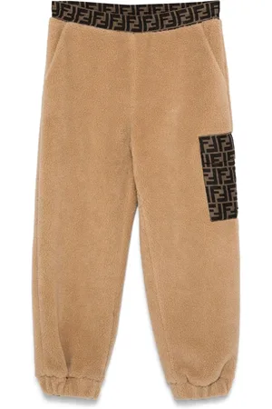 Fendi Pantalones texturizados