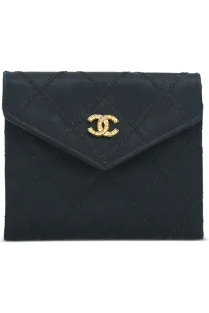 CHANEL Cartera con capitonado de rombos 1990