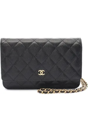 CHANEL Cartera con cadena y capitonado de rombos 2021