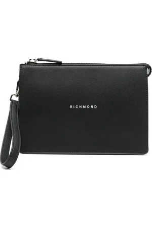 John Richmond Bolsa de mano con logo estampado