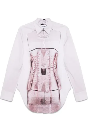 Jean Paul Gaultier Camisa en trompe l