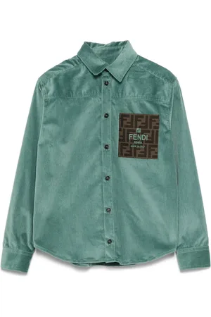 Fendi Camisa de pana
