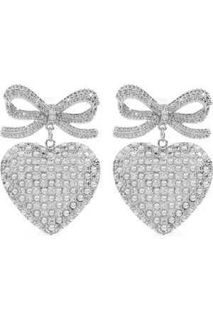 Self-Portrait Aretes con detalles de cristal
