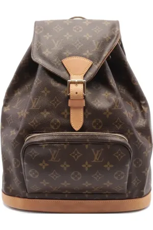 LOUIS VUITTON Mochila Montsouris GM con monograma 2001