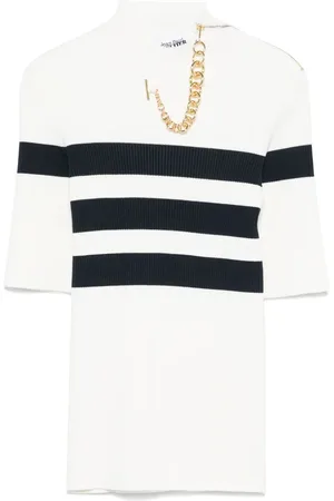 Jean Paul Gaultier Playera de canalé fino