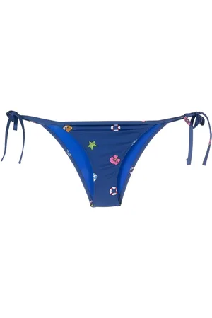 Moschino Bikini bottom con playa estampada