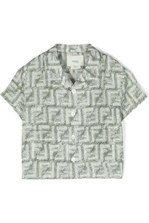 Fendi Camisa con estampado FF