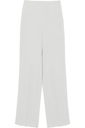 Emporio Armani Pantalones con motivo de espiga en jacquard