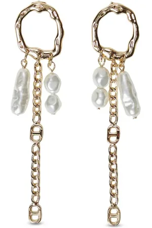 Twin-Set Aretes Mother of Pearl