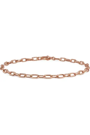 David Yurman Pulsera de cadena Madison en oro rosa de 18kt de 3mm