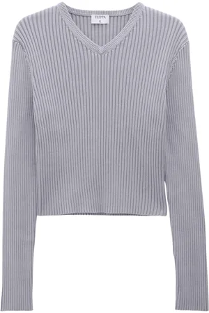 Filippa K Top de canalé con cuello en V