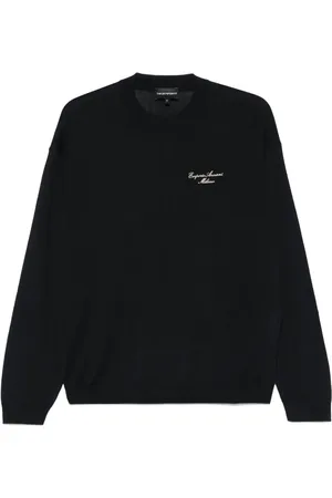 Emporio Armani Suéter con cuello redondo