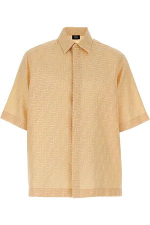 Fendi Playera con logo FF en jacquard