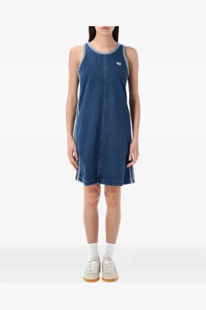 adidas Vestido corto de mezclilla