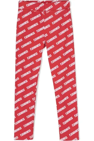 Fendi Leggins con logo estampado
