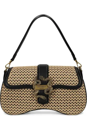 Roberto Cavalli Bolsa crossbody con hebilla de serpiente