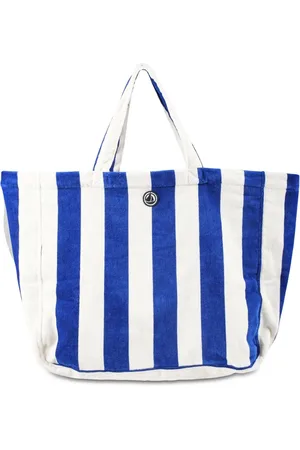 Petit Bateau Bolsa de playa con motivo de rayas