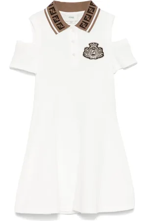 Fendi Vestido de piqué