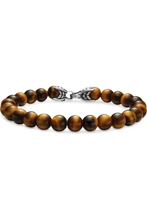 David Yurman Pulsera Spiritual Beads en plata de ley de 8mm
