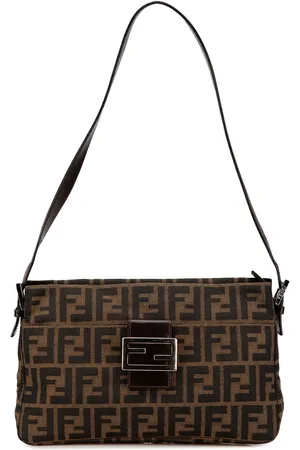 Fendi Bolsa de hombro Zucca Canvas 2000-2010