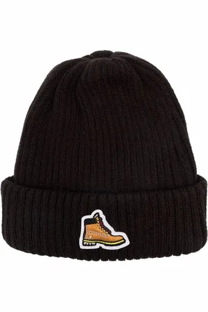 Timberland Gorro de canalé con detalle de parche