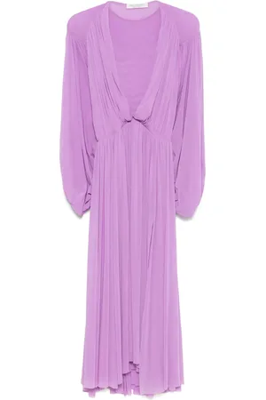 Serafini Vestido largo de tejido jersey