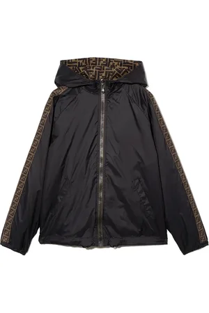 Fendi Chamarra reversible con motivo FF