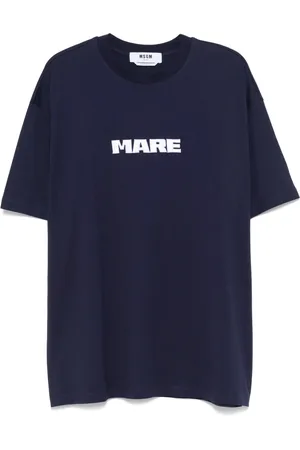 Msgm Playera con logo bordado