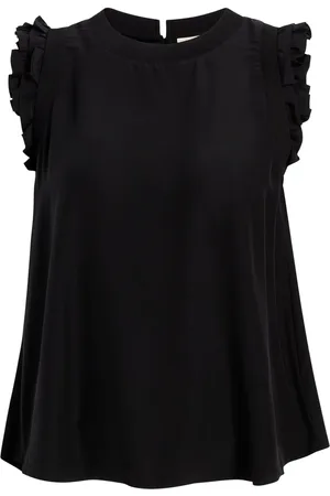Cinq A Sept Blusa con volantes