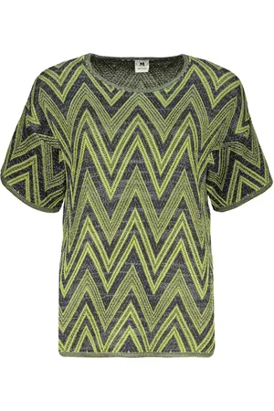 Missoni Playera con motivo en zigzag