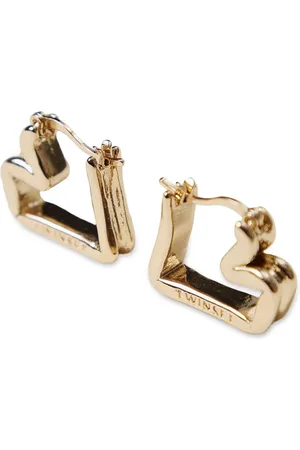 Twin-Set Arracadas con detalle de esfera