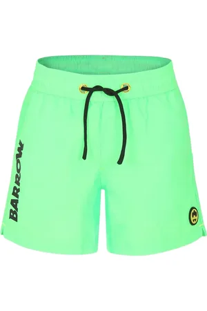 BARROW Shorts de playa con aplique del logo