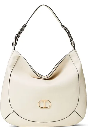Twin-Set Bolsa de hombro con aplique del logo