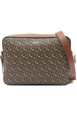 Burberry Bolsa de hombro con monograma TB 2010