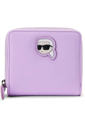 Karl Lagerfeld Cartera con motivo Ikonik Karl