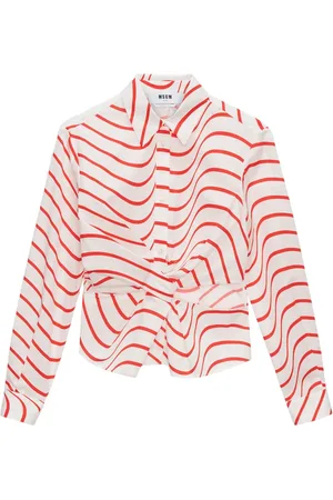 Msgm Blusa estampada