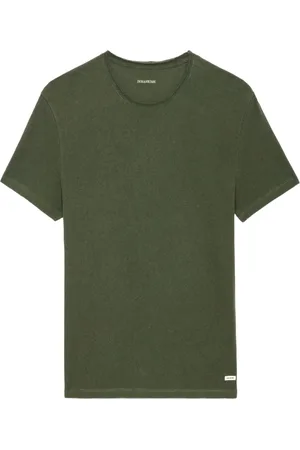 Zadig & Voltaire Playera de algodón orgánico y lino