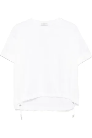 PESERICO SIGN Playera cordones en el dobladillo