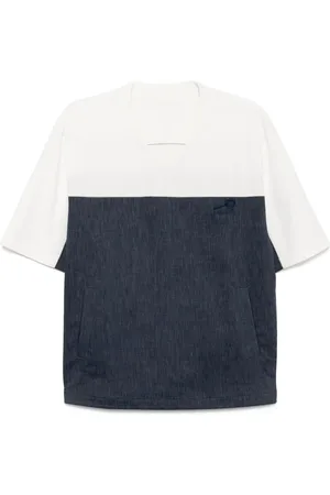 CROQUIS Playera con diseño color block