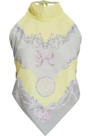 VERSACE Top estampado
