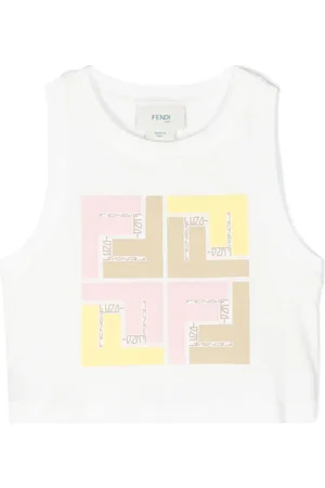Fendi Camiseta con estampado FF
