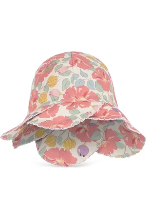 Konges Sløjd Gorro de pescador con estampado floral