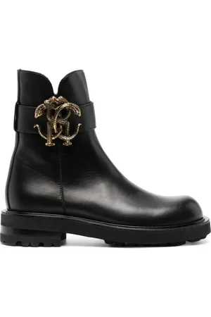 Roberto Cavalli Botas con placa del logo