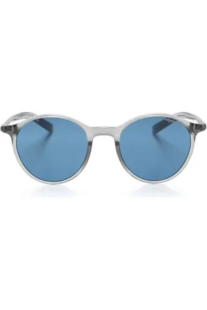 Montblanc Lentes de sol con armazón redonda