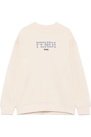Fendi Sudadera con logo bordado