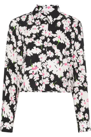 Msgm Camisa con estampado floral