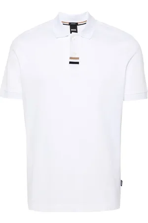 HUGO BOSS Playera tipo polo de piqué