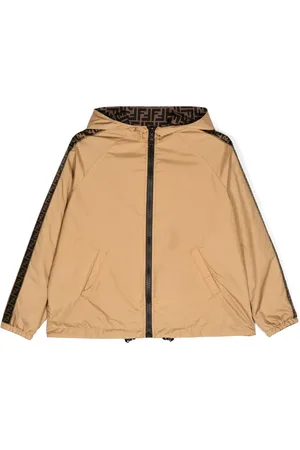 Fendi Chamarra reversible con estampado FF